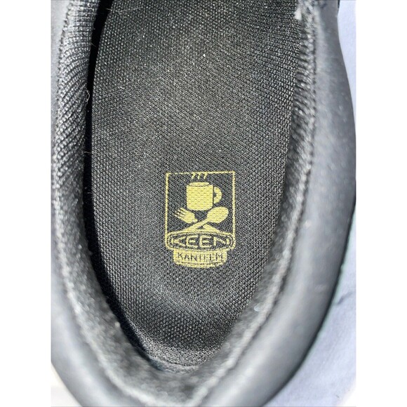 Keen Women’s Casual Shoes Size 7.5 M Black Leather Hiking Outdoors Comfort - Picture 2 of 12